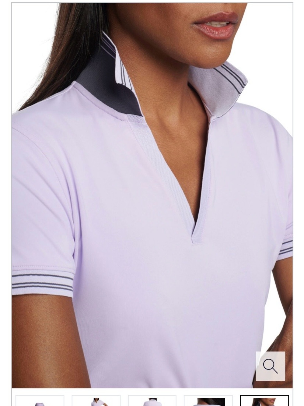 Peter Millar Women’s Golf Polo Shirt UPF 50+ Performance Sun Protection Top M